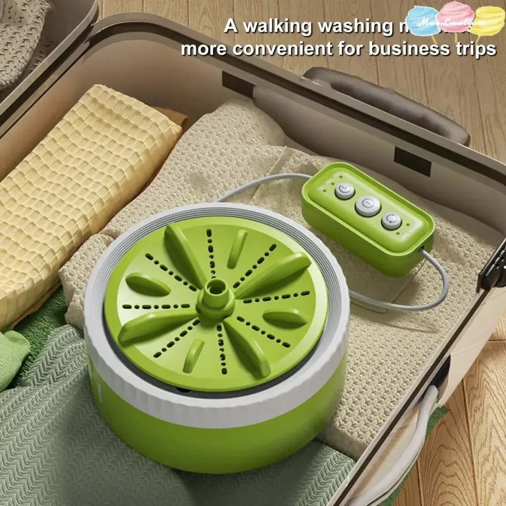Portable Washing Machine USB Powered 3 Timing Modes Underwear Socks Cleaning Mini Washing Machine Travel Business Trip Use